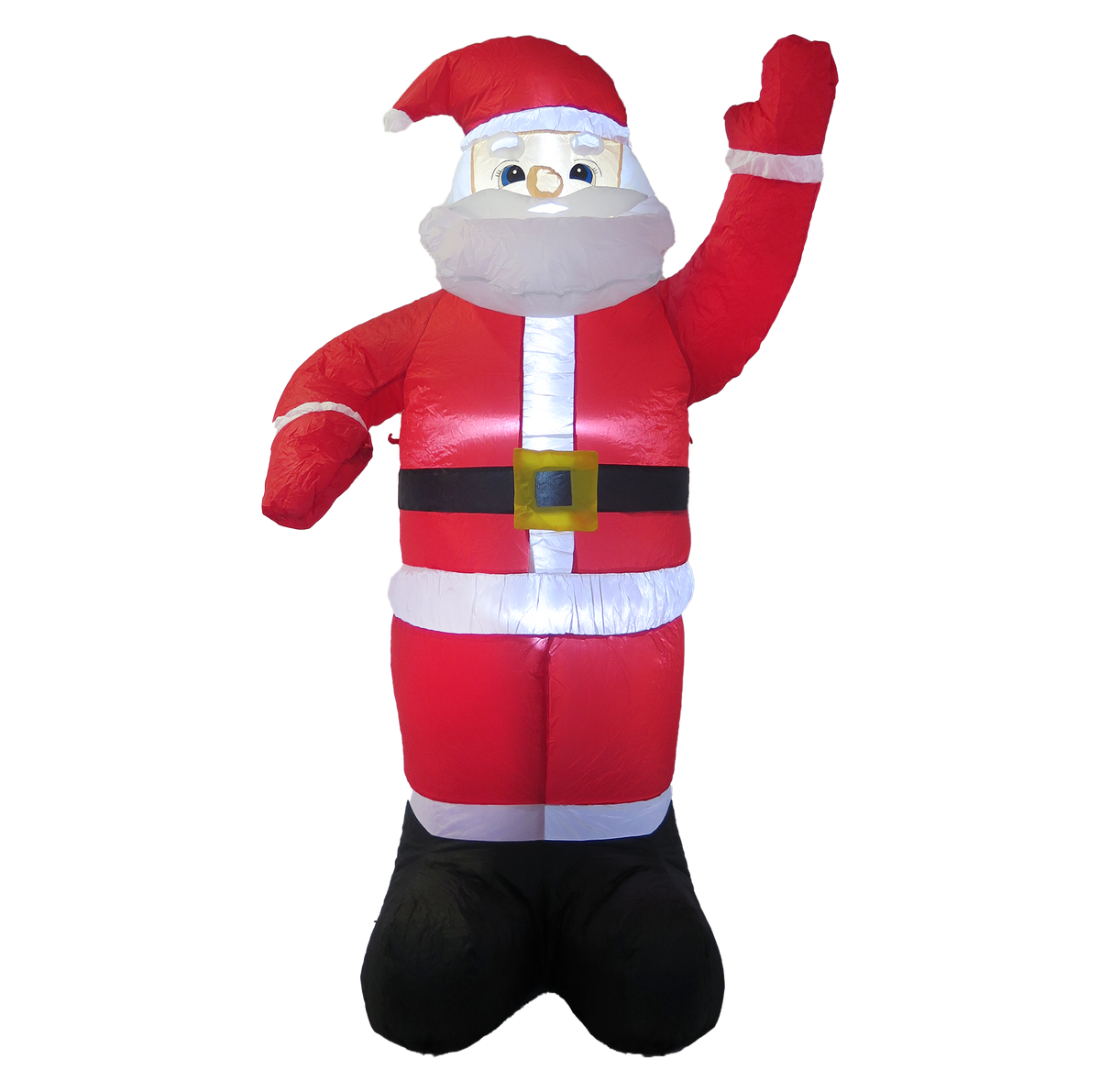 SANTA CLAUS INFLABLE CON LUZ LED 1.8 MTS