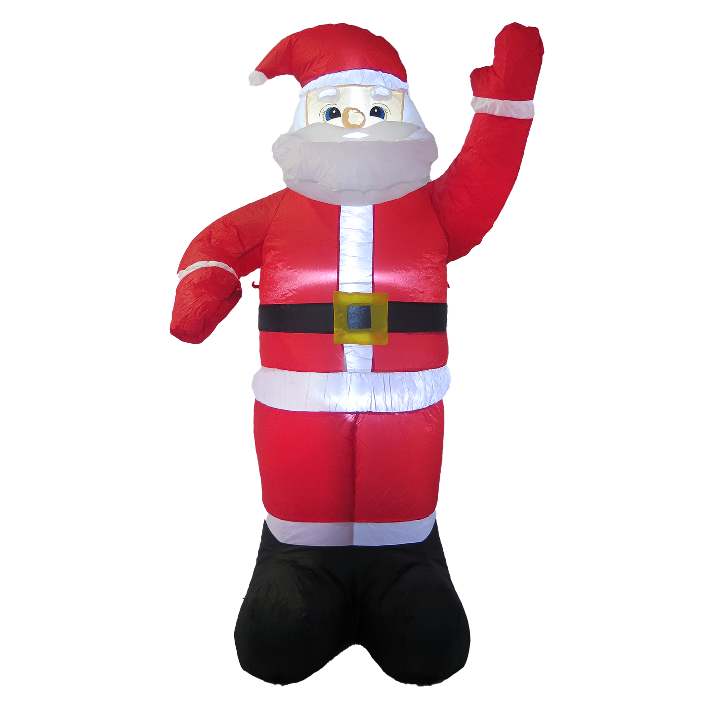 SANTA CLAUS INFLABLE CON LUZ LED 1.8 MTS