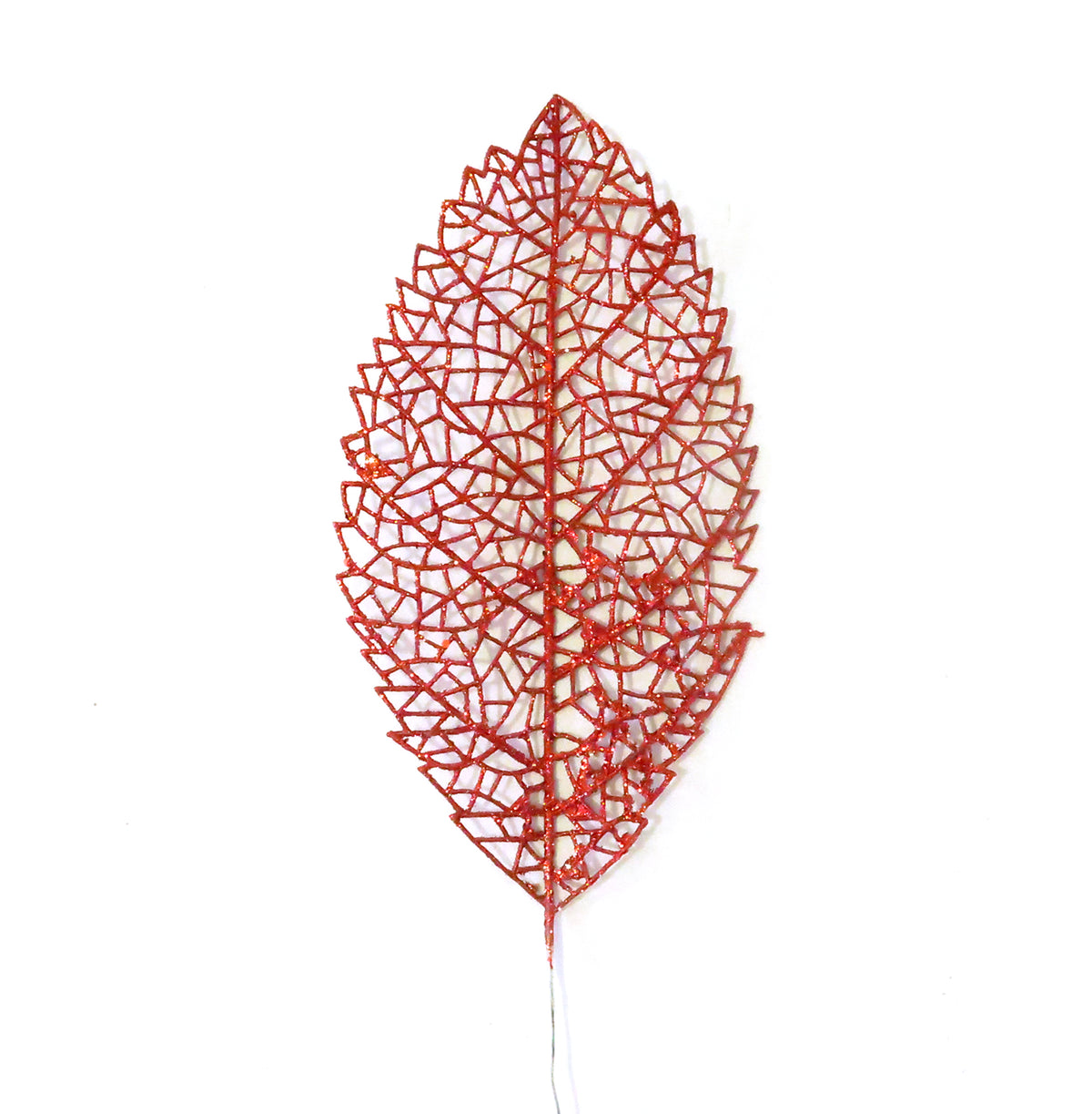 HOJA DE NOCHE BUENA DIAMANTADA 45 CM 04