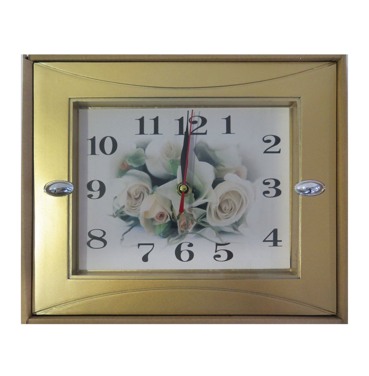 RELOJ RECTANGULAR DE PARED CON IMAGEN