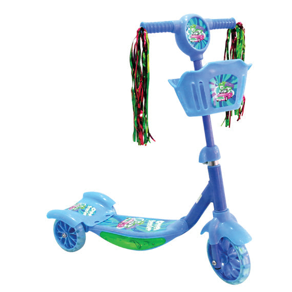SCOOTER CON CANASTILLA Y LUZ