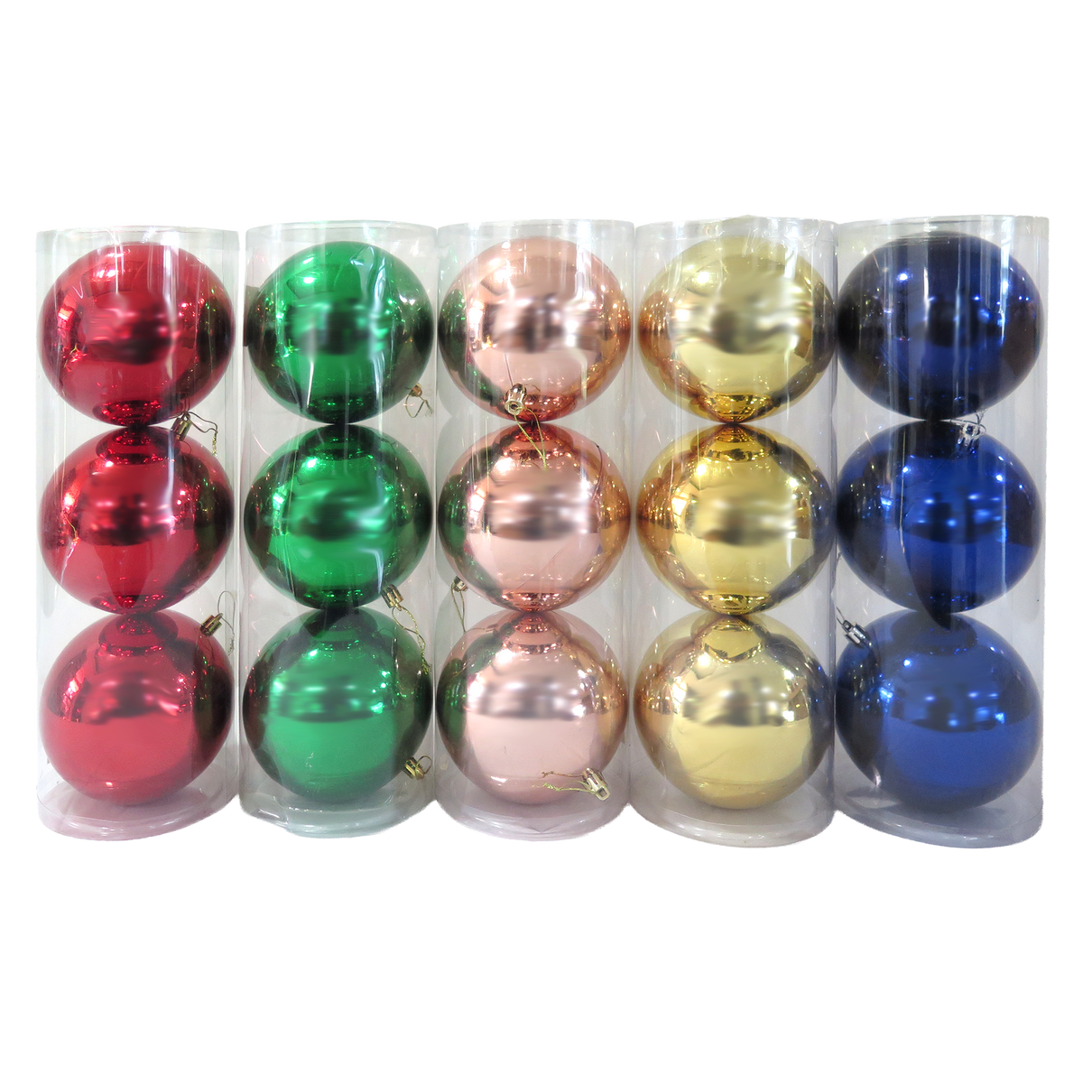 ESTUCHE DE ESFERA NAVIDEÑA DE 12 CM