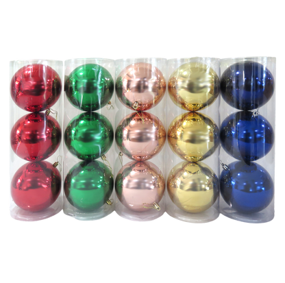 ESTUCHE DE ESFERA NAVIDEÑA DE 12 CM