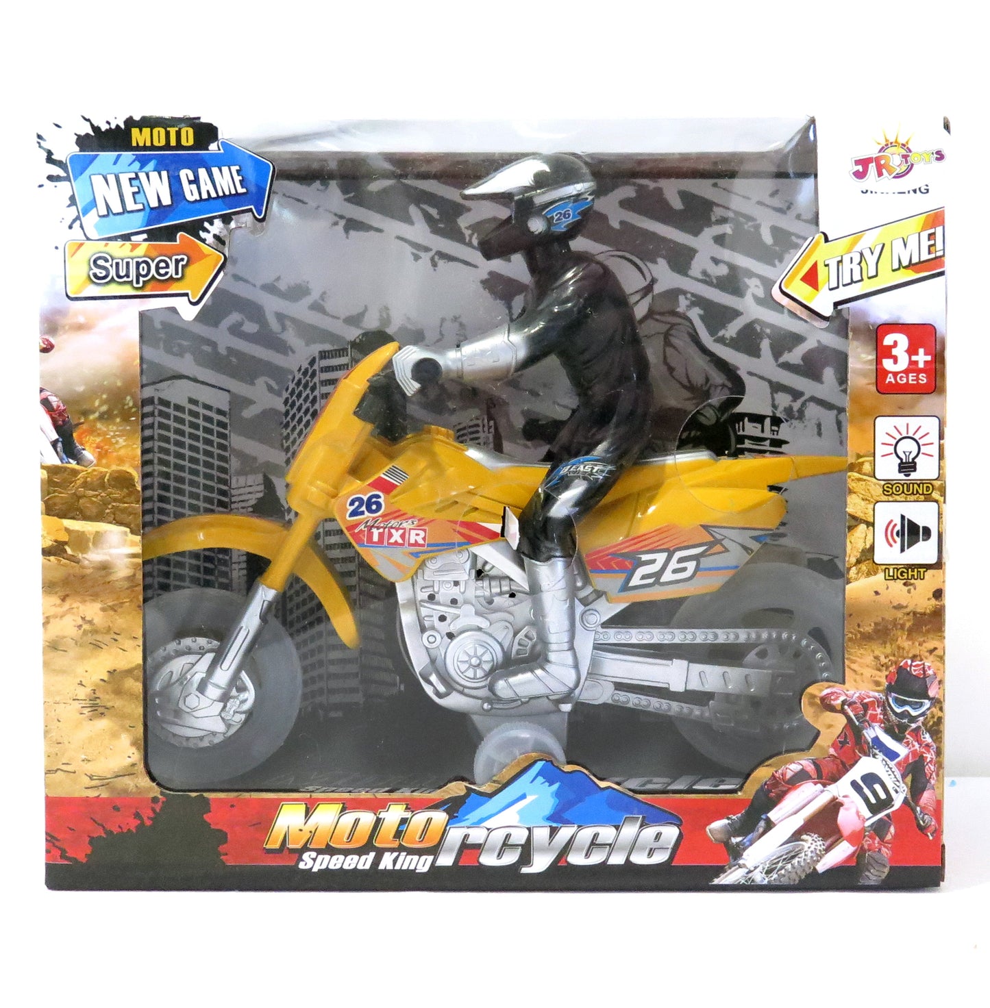 MOTO DE FRICCION CON LUZ Y SONIDO 01