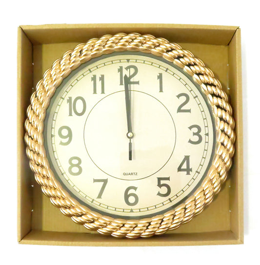 RELOJ CIRCULAR DE PARED CON GRECAS