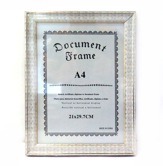 PORTADIPLOMA CON BISEL 24X29.7 CM