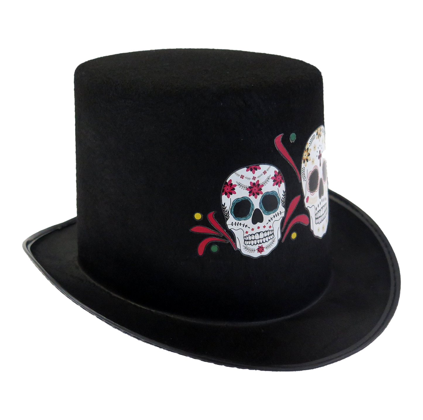 SOMBRERO ESTAMPADO DE CALAVERAS