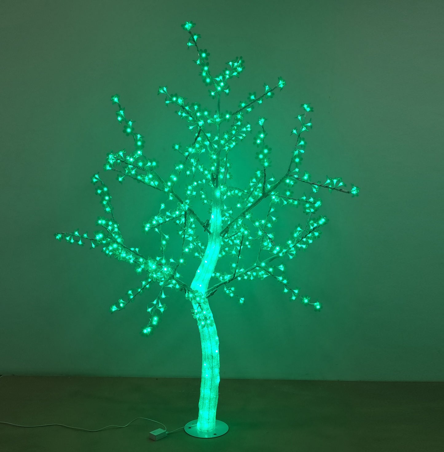 ÁRBOL DECORATIVO LED 1.8 MTS VERDE