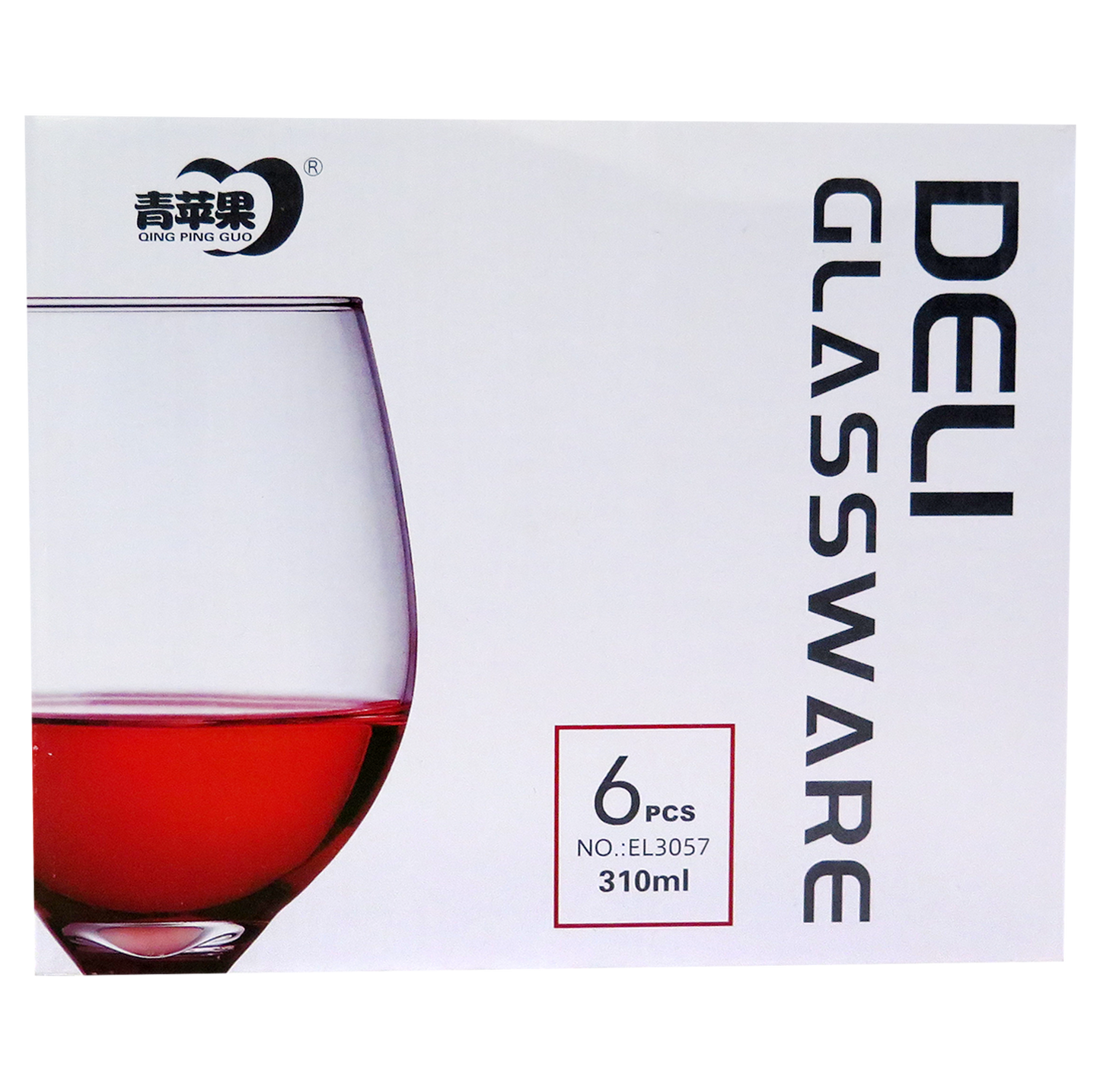 COPAS PARA VINO 310 ML 6 PZS
