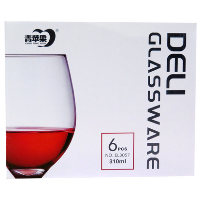 COPAS PARA VINO 310 ML 6 PZS