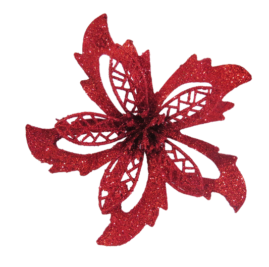 FLOR NAVIDEÑA DIAMANTADA 03