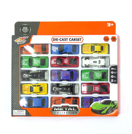 SET DE CARROS 15 PZAS