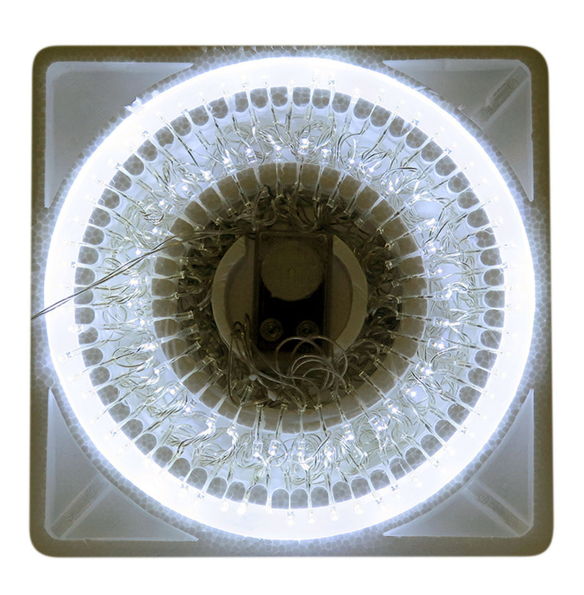 140 LED CASCADA CALIDA 3.55 MTS