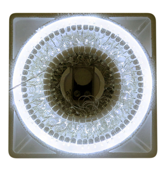 500 LED LUZ BLANCA CASCADA 8MTS