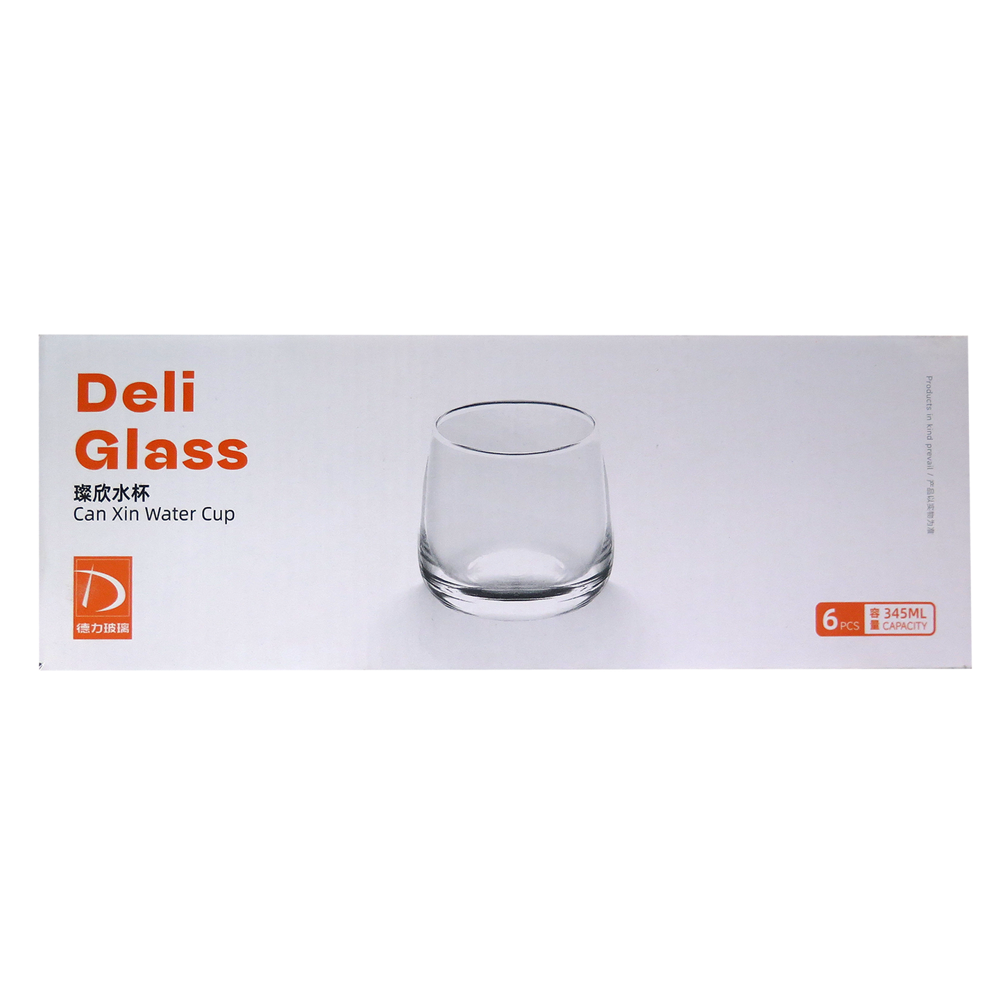 VASOS DE CRISTAL 345 ML 6 PZS