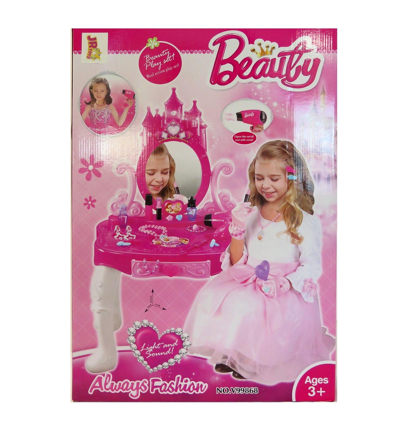 TOCADOR BEAUTY PRINCESS CON ACCESORIOS