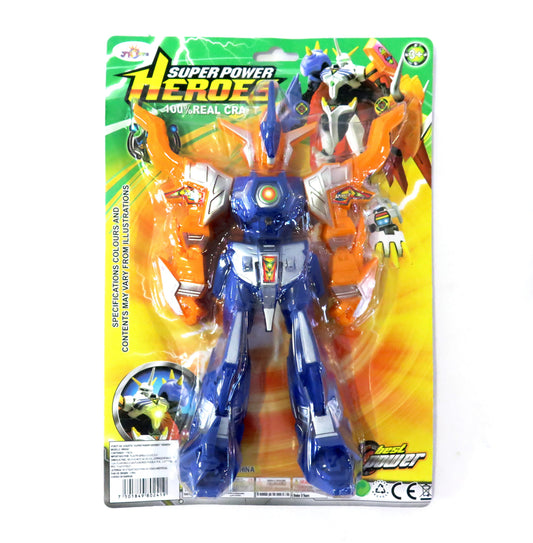 ROBOT DE JUGUETE "SUPER POWER HEROES"